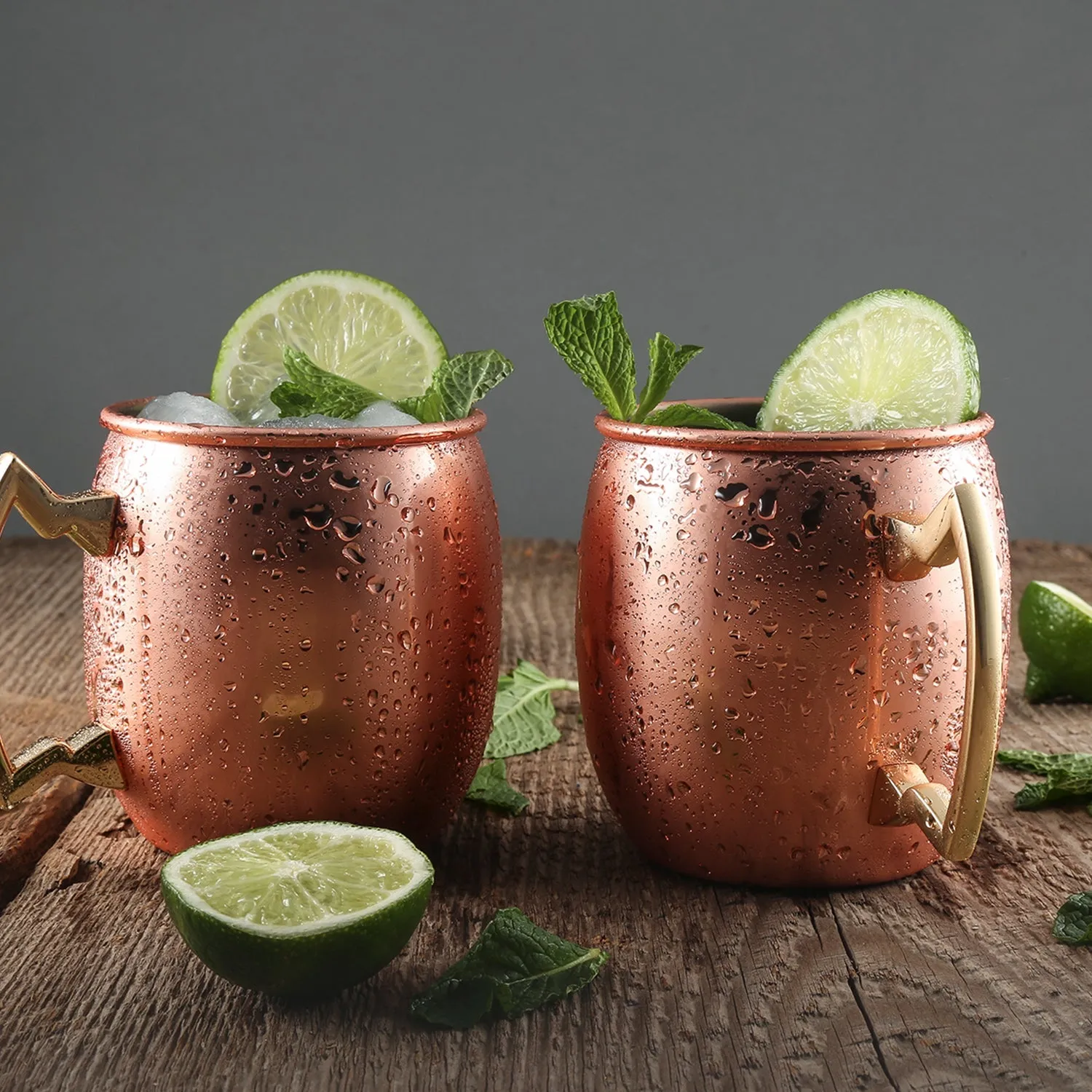 20 Oz Copper Moscow Mule Mugs, Set Of 4