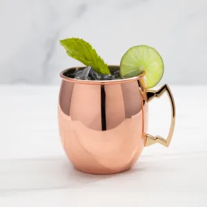 20 Oz Copper Moscow Mule Mugs, Set Of 4