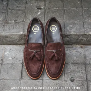 503 Tassel Loafer Suede Lamb DarkBrown