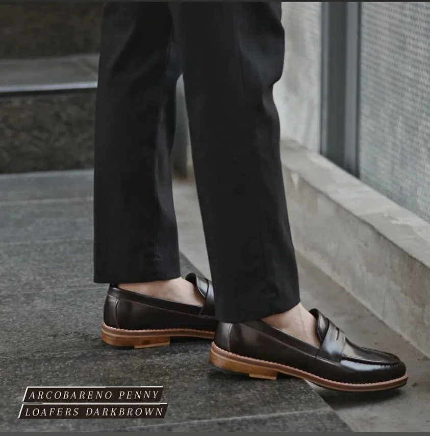 509 Penny Loafer DarkBrown - Wooden Sole x SuedeLamb