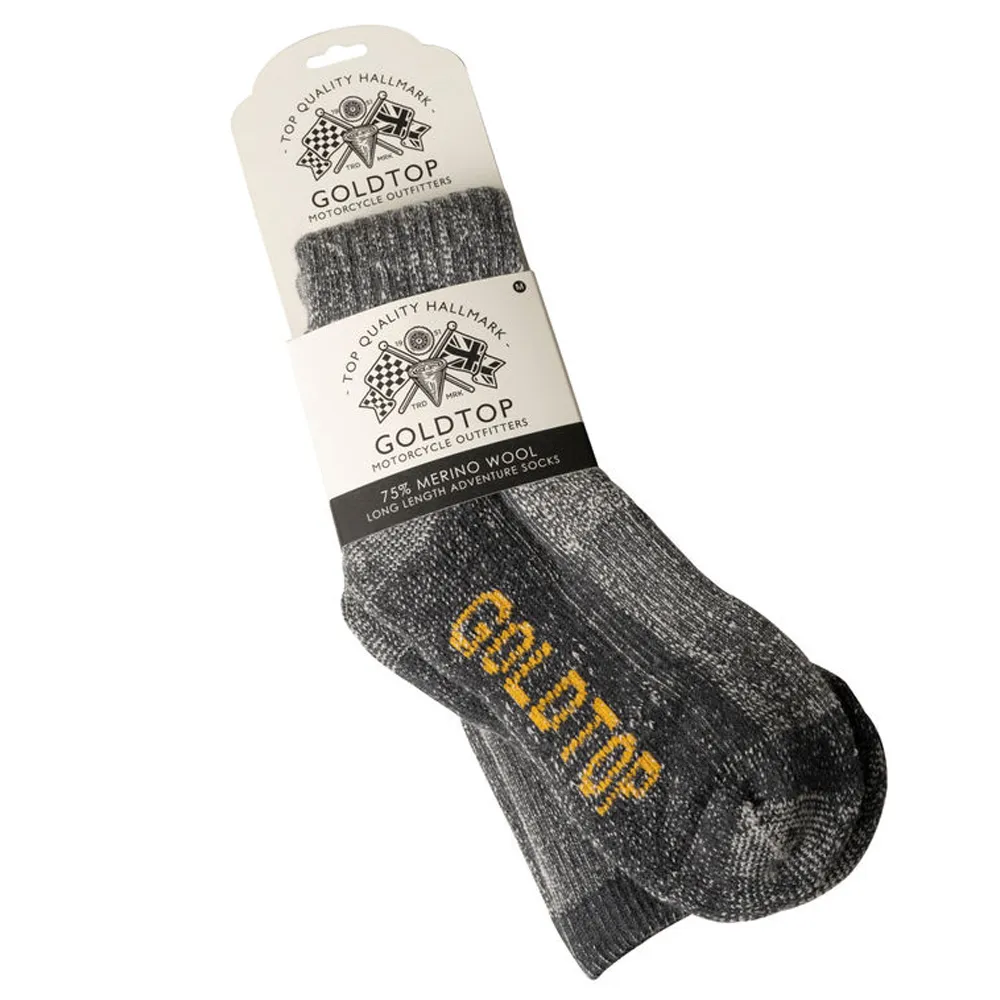 75% Merino Wool Motorcycle Socks