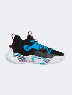 Adidas Harden Stepback 3 Gs Basketball Shoes Black/Blue