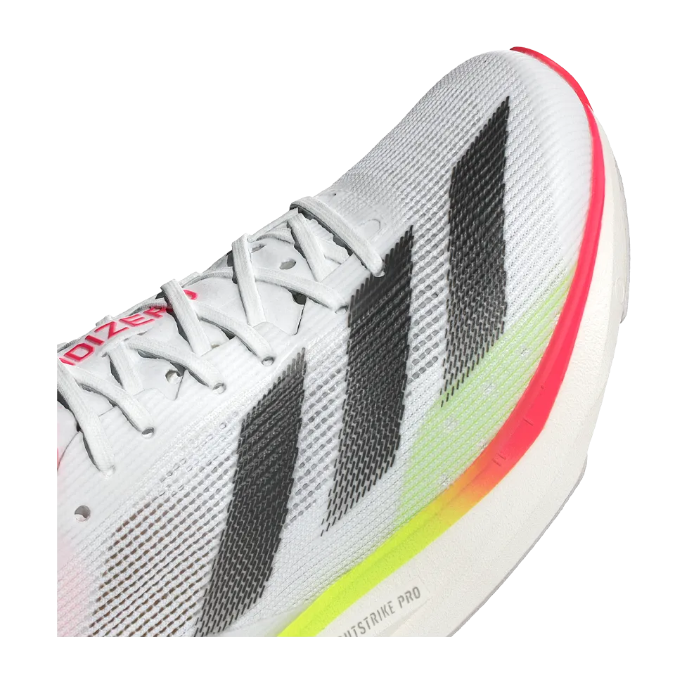 adidas Women's Adizero Takumi Sen 10 Cloud White/Core Black/Lucid Red