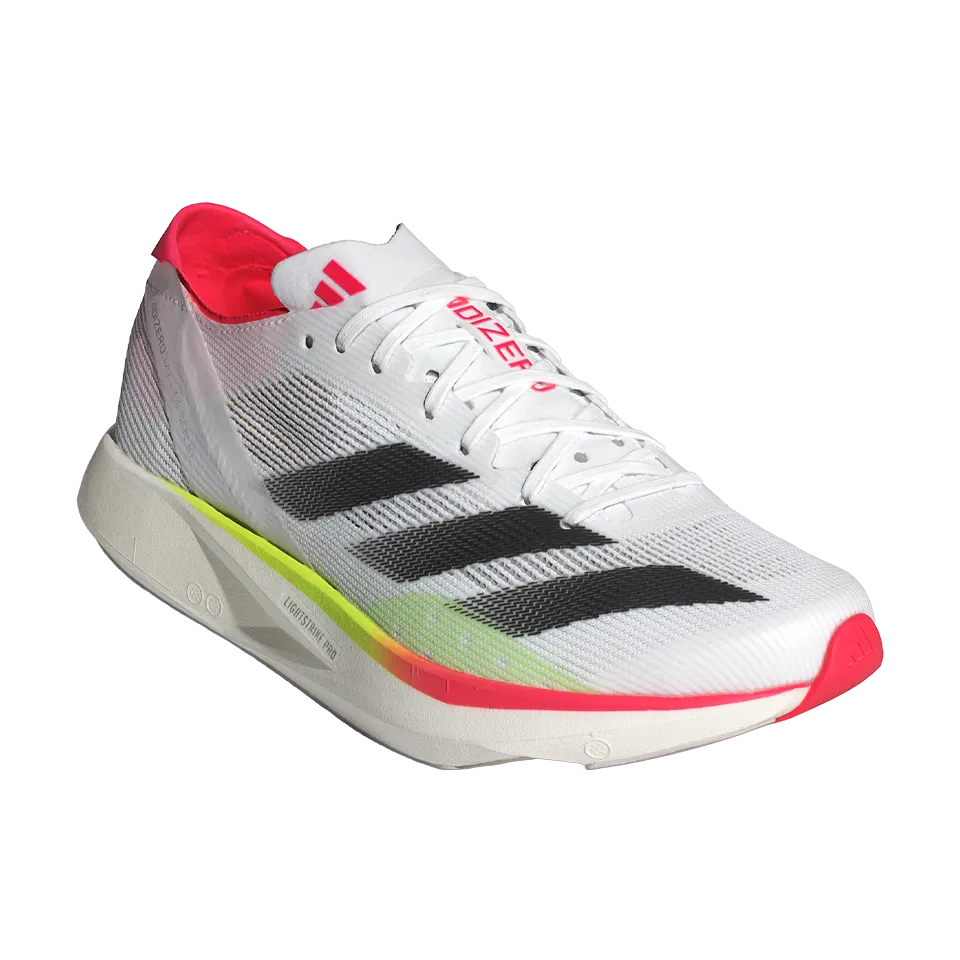 adidas Women's Adizero Takumi Sen 10 Cloud White/Core Black/Lucid Red