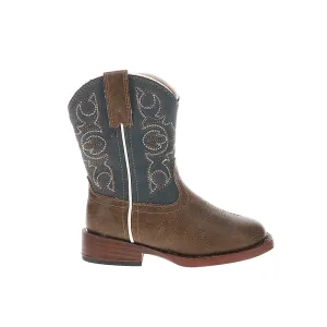 Ainsley Square Toe Cowboy Boots (Toddler)