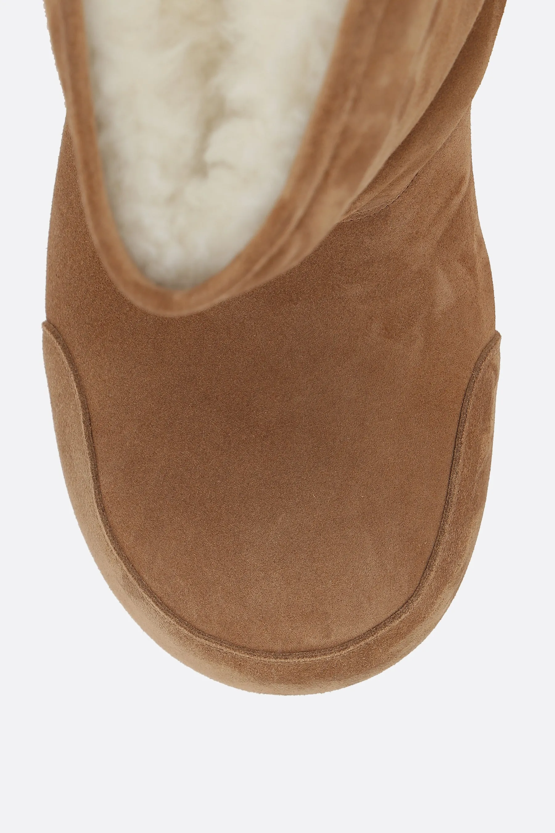 Alaska Fur suede low boots