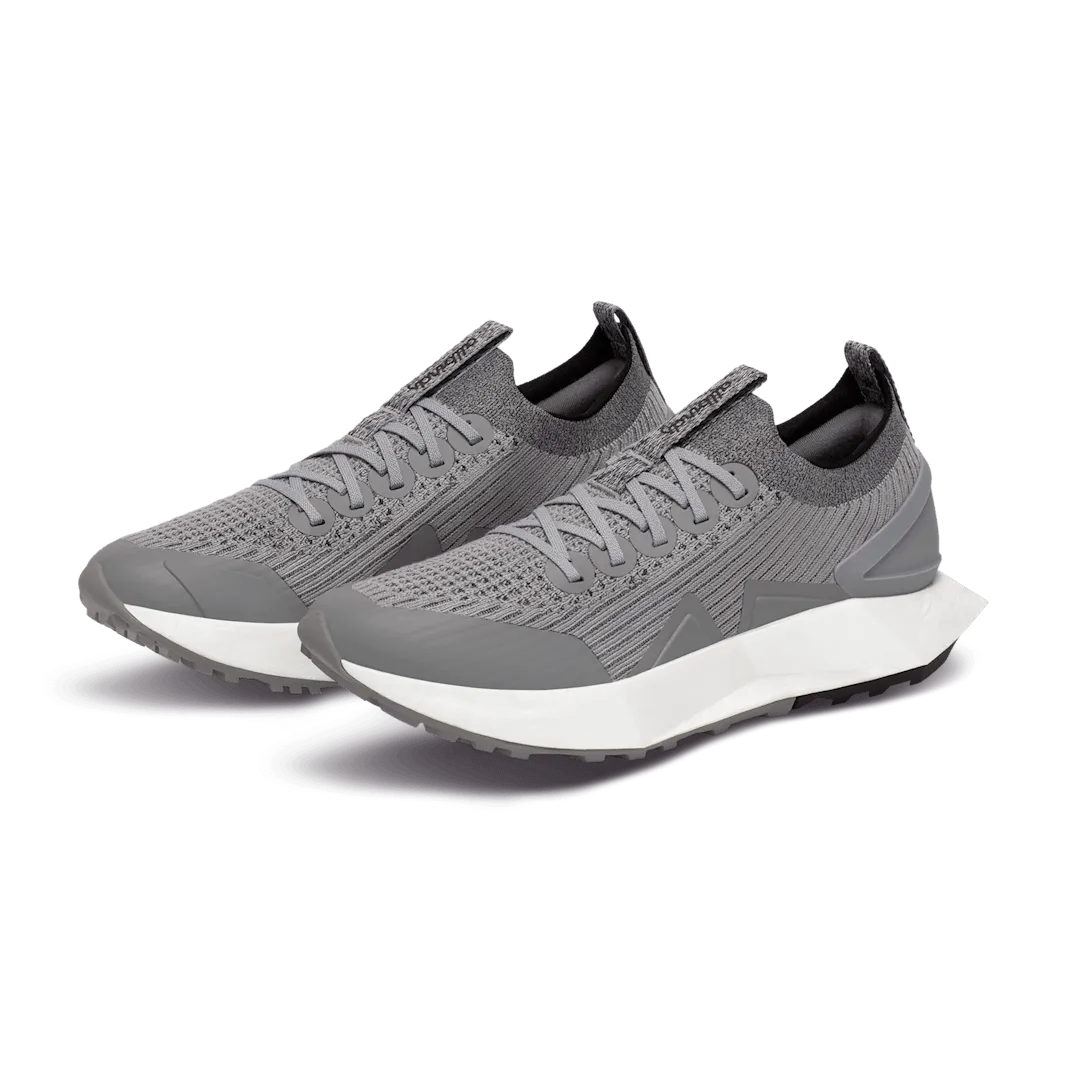 Allbirds Men's Tree Flyer 2 - Medium Grey (Blizzard Sole)