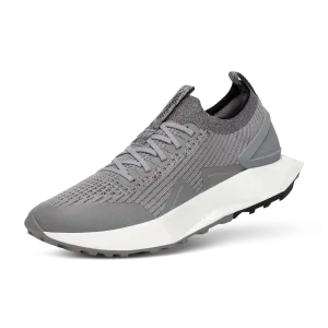 Allbirds Men's Tree Flyer 2 - Medium Grey (Blizzard Sole)