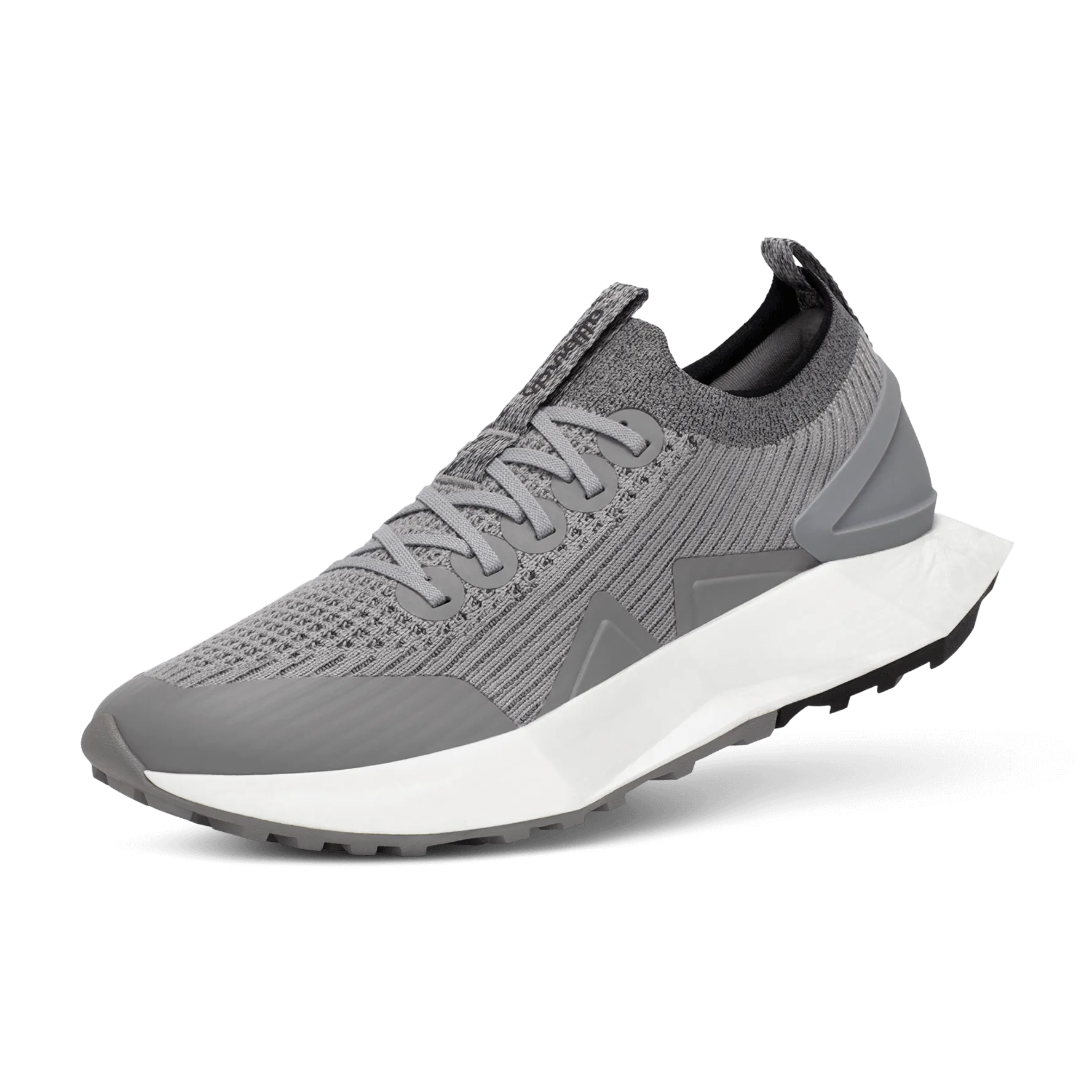 Allbirds Men's Tree Flyer 2 - Medium Grey (Blizzard Sole)