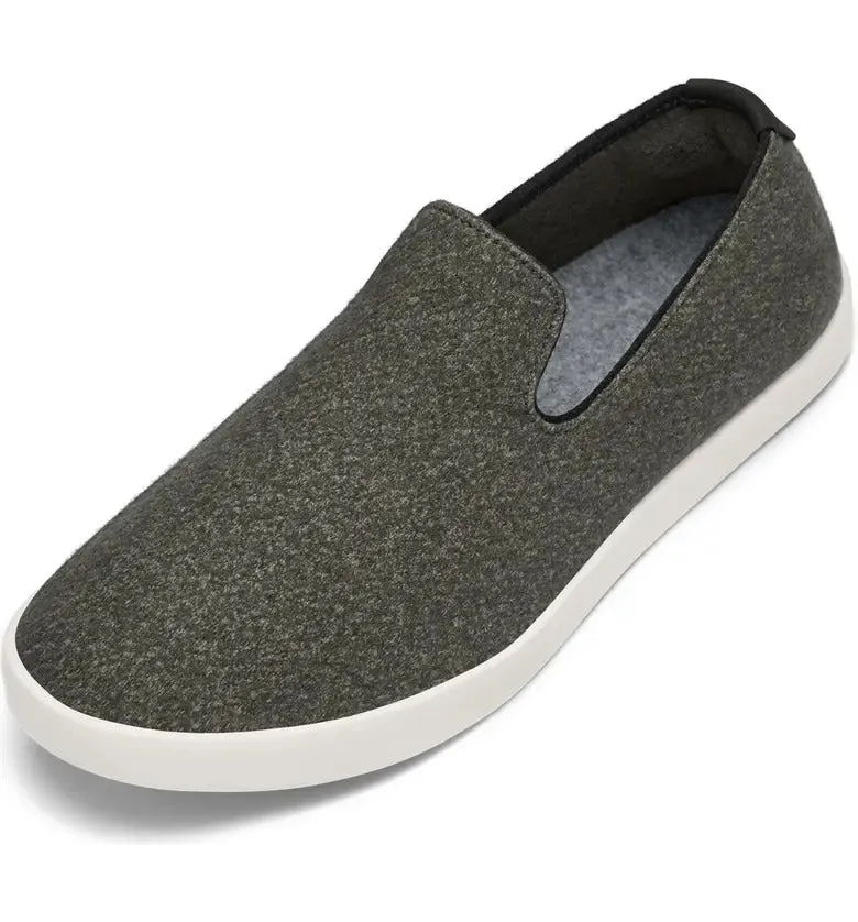 Allbirds - Men's Wool Loungers -  Dark Jungle/ Natural White