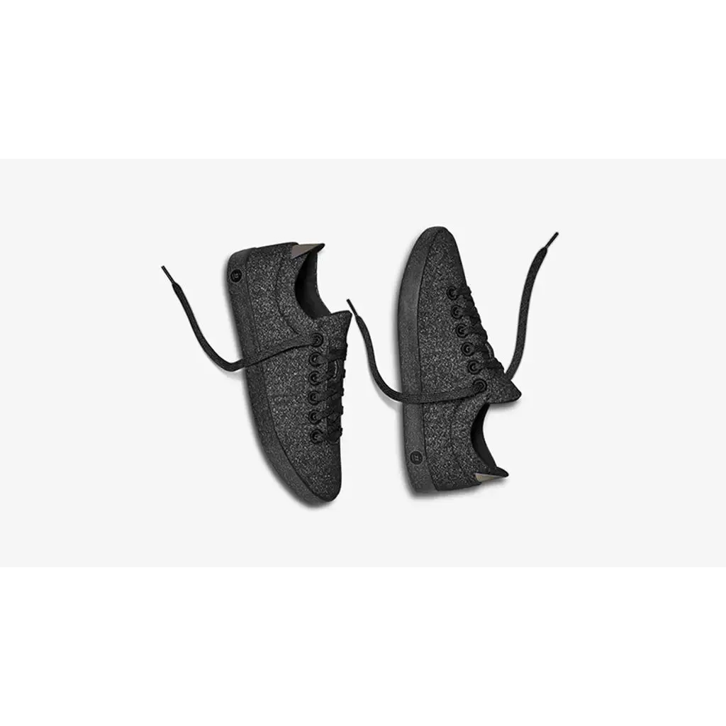 Allbirds - Men's Wool Pipers - Raven (Black Sole) EX