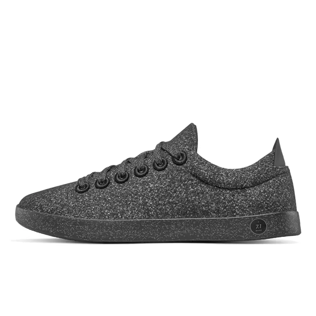 Allbirds - Men's Wool Pipers - Raven (Black Sole) EX