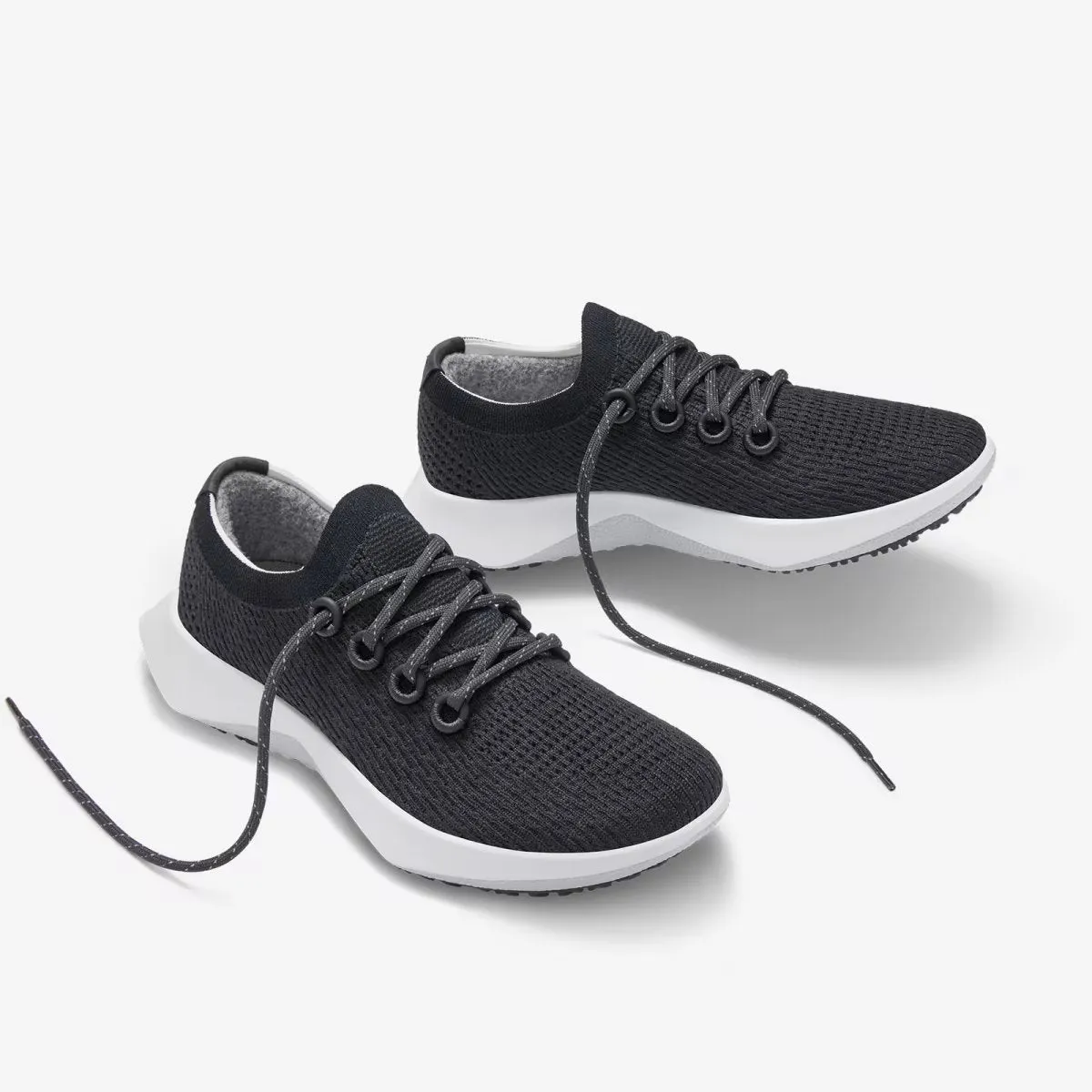 Allbirds Tree Dasher 2 -  Natural Black (Blizzard Sole) EX