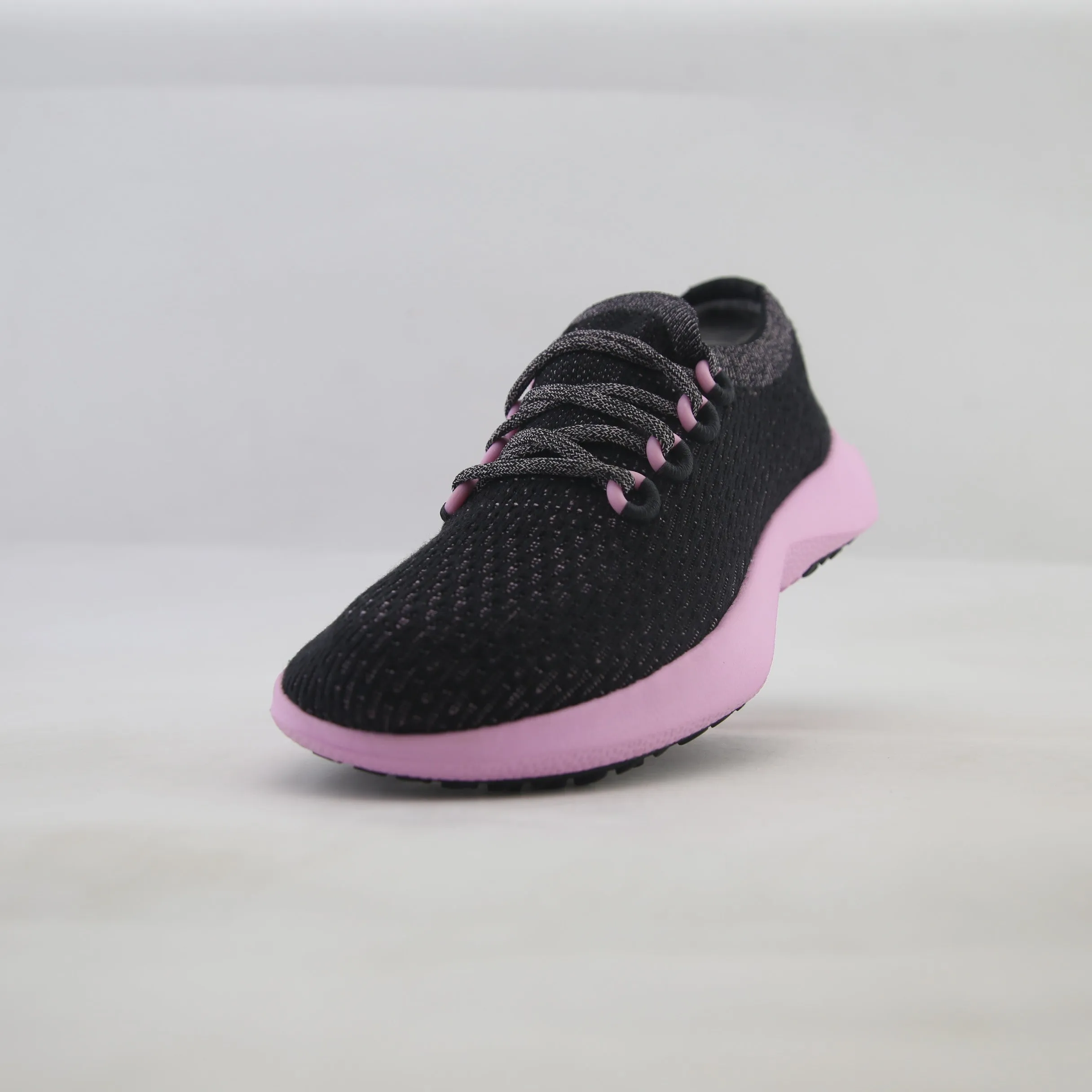 Allbirds Tree Dasher 2 - Natural Black (Buoyant Pink Sole)EX