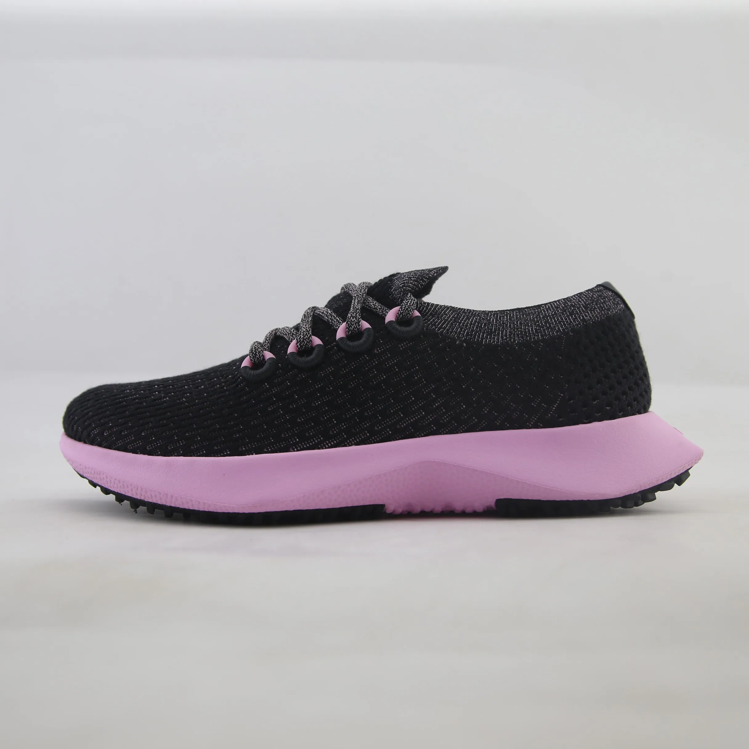 Allbirds Tree Dasher 2 - Natural Black (Buoyant Pink Sole)EX