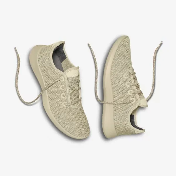 Allbirds - Women's Tree Runners - Wheat (Dark Beige Sole)