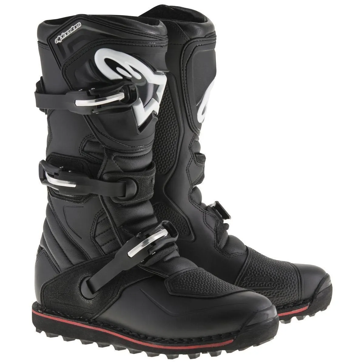 Alpinestars Tech-T Men's Black/Red Motocross Boots