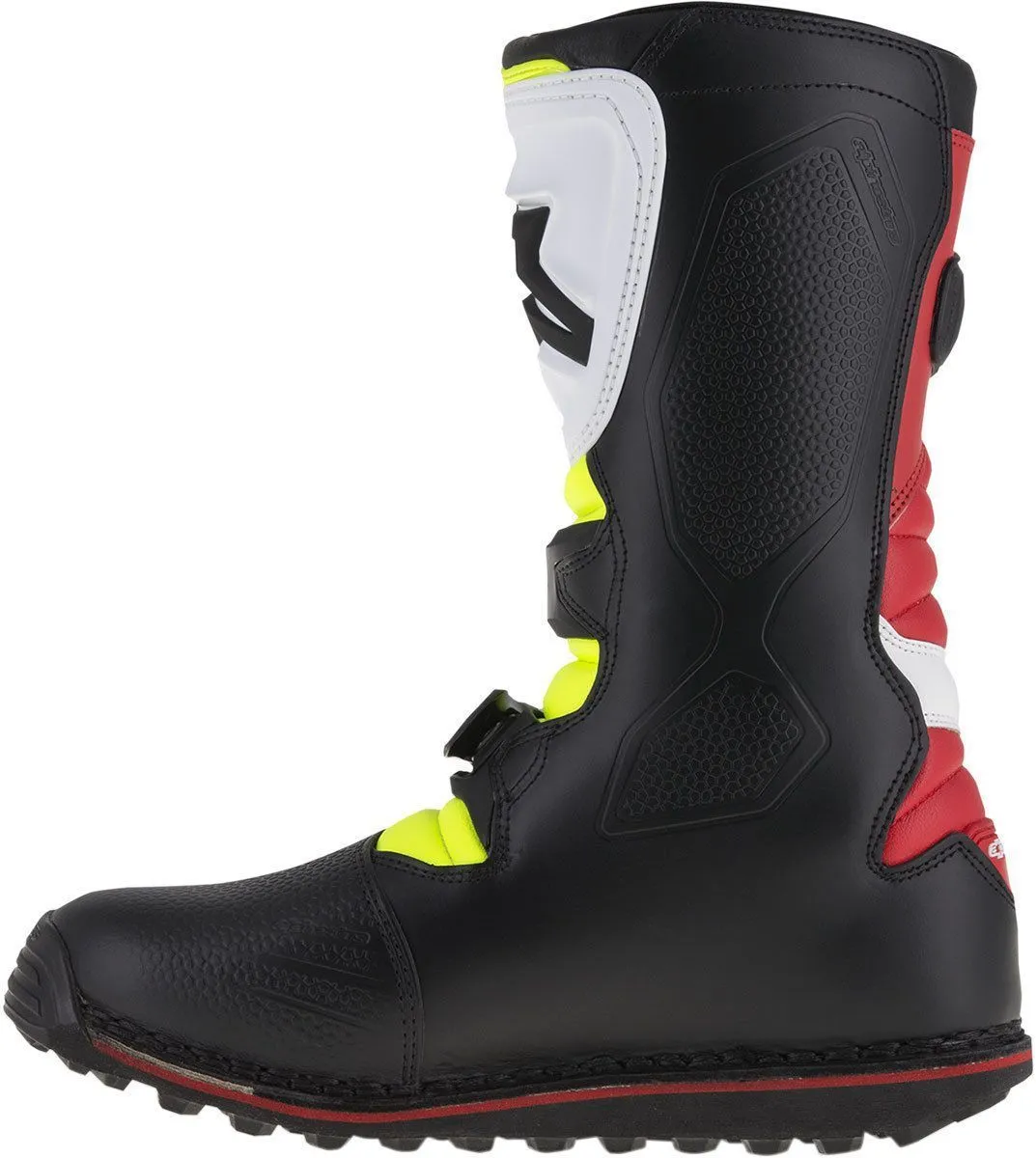 Alpinestars Tech-T Men's White/Red/Yellow/Black Motocross Boots