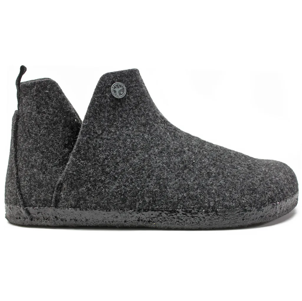 Andermatt Shearling Wool Felt Unisex Slipper Boots