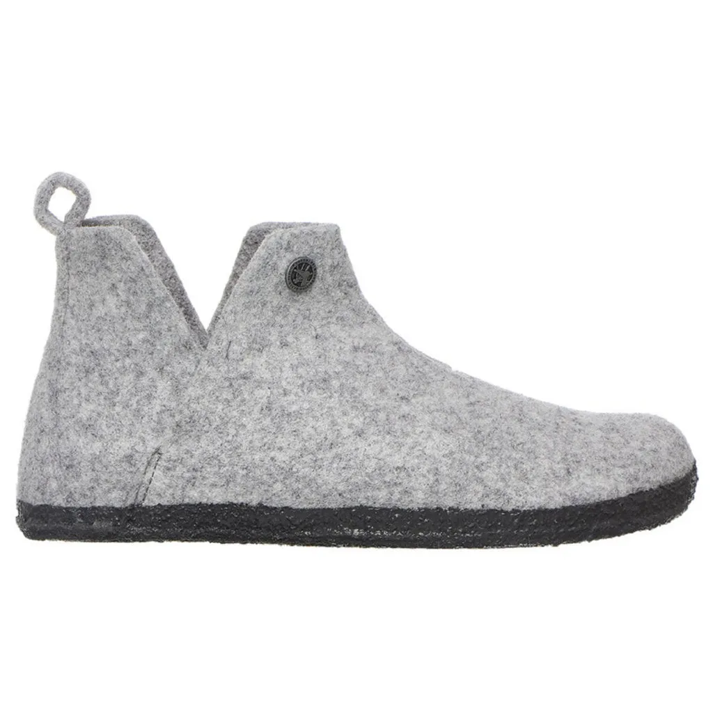 Andermatt Shearling Wool Felt Unisex Slipper Boots