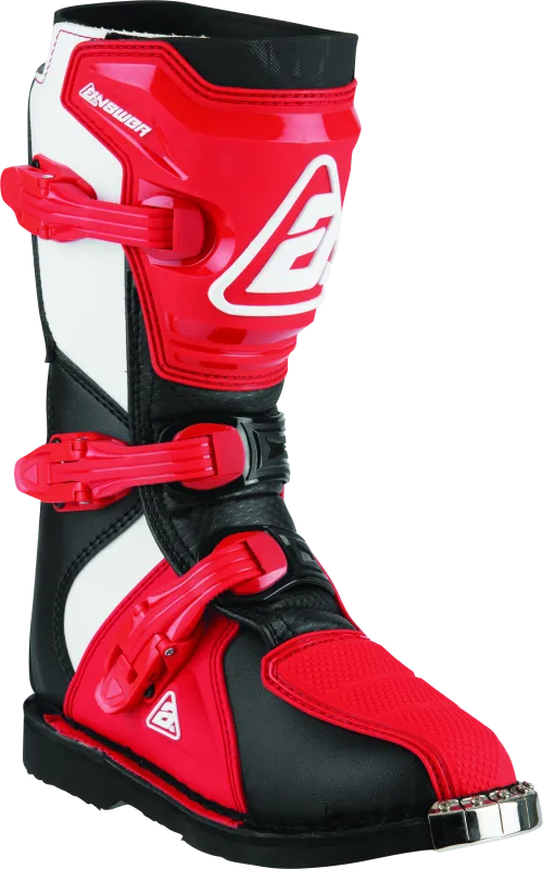 Answer AR1 Boot Black/Red Youth - 6