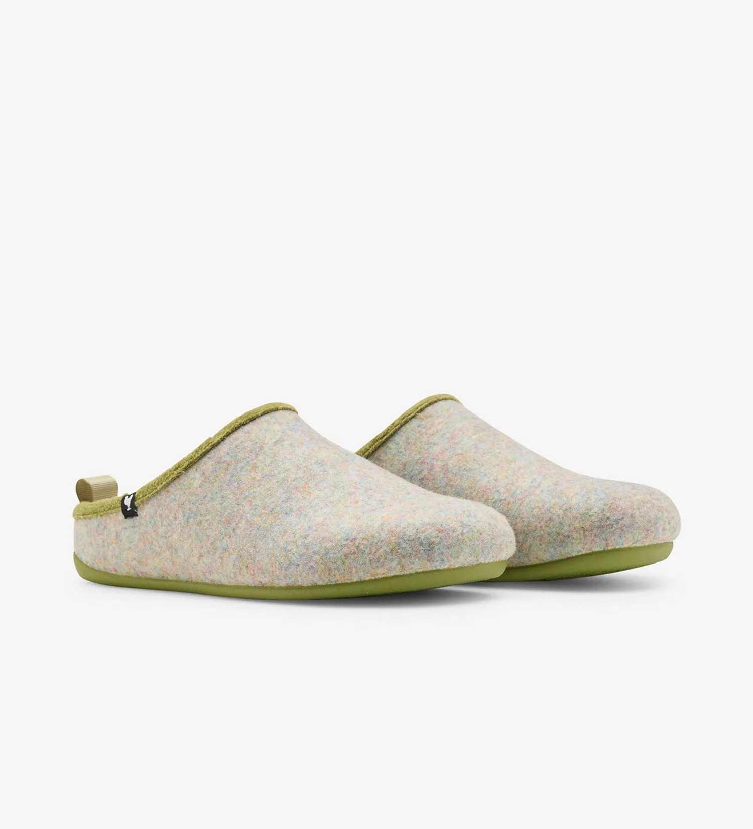 Astrid eco felt mule slippers