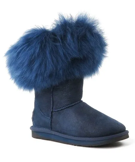 Australia Luxe Women's Foxy Shearling Boots in Iris