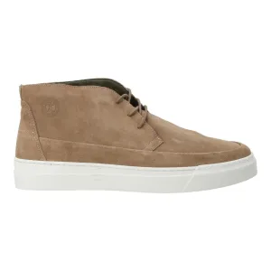 BARBOUR Mason Driving Shoes Lace Up Suede Beige