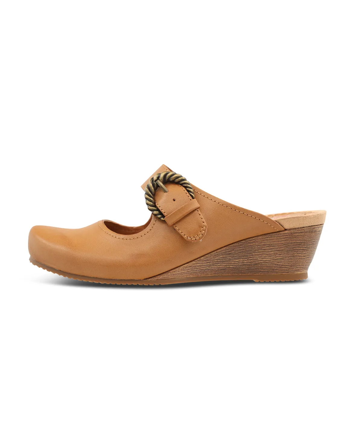 Baretraps Betty Mule Casual Wedge Shoe