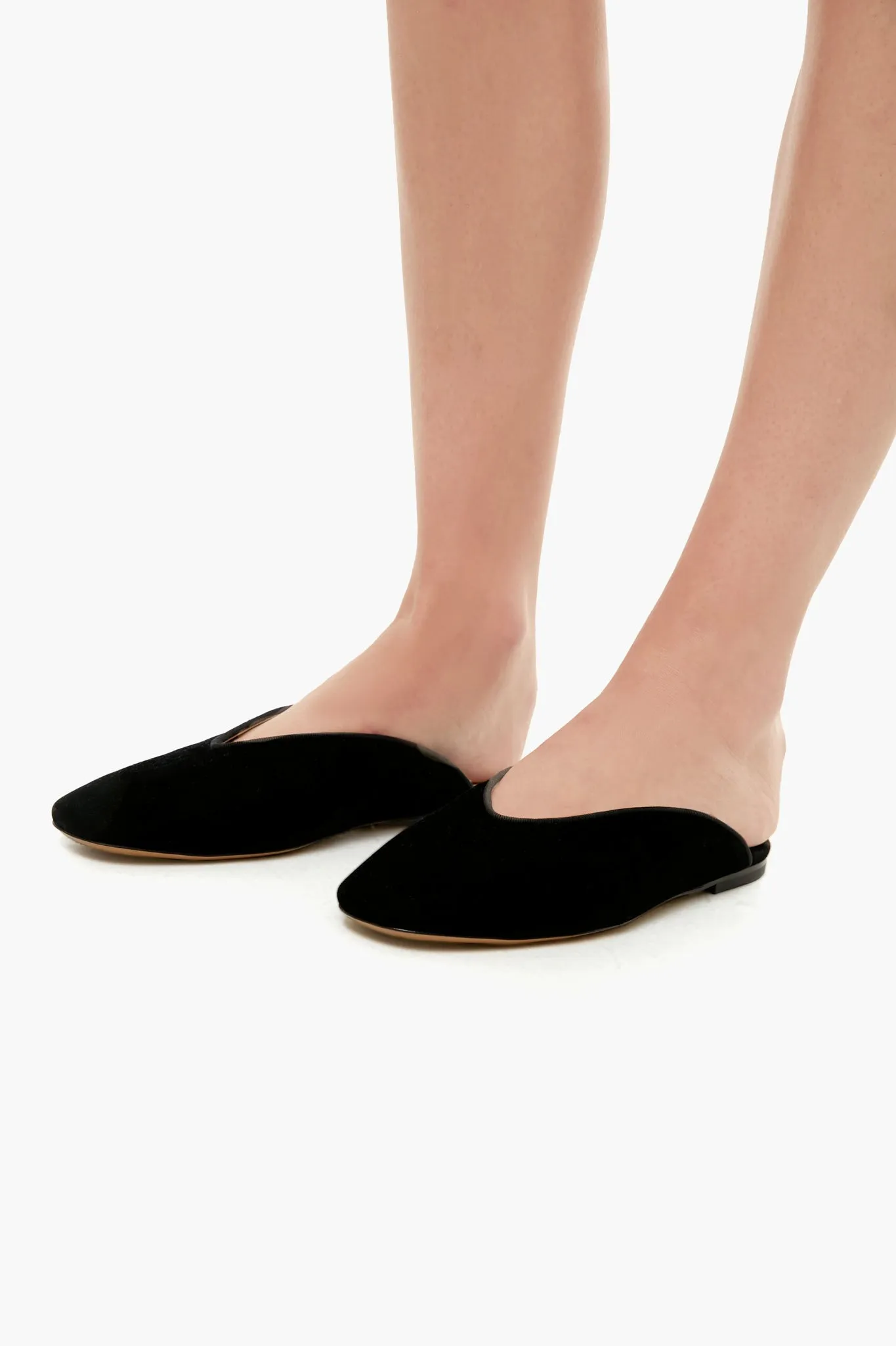 Black Regency Mules