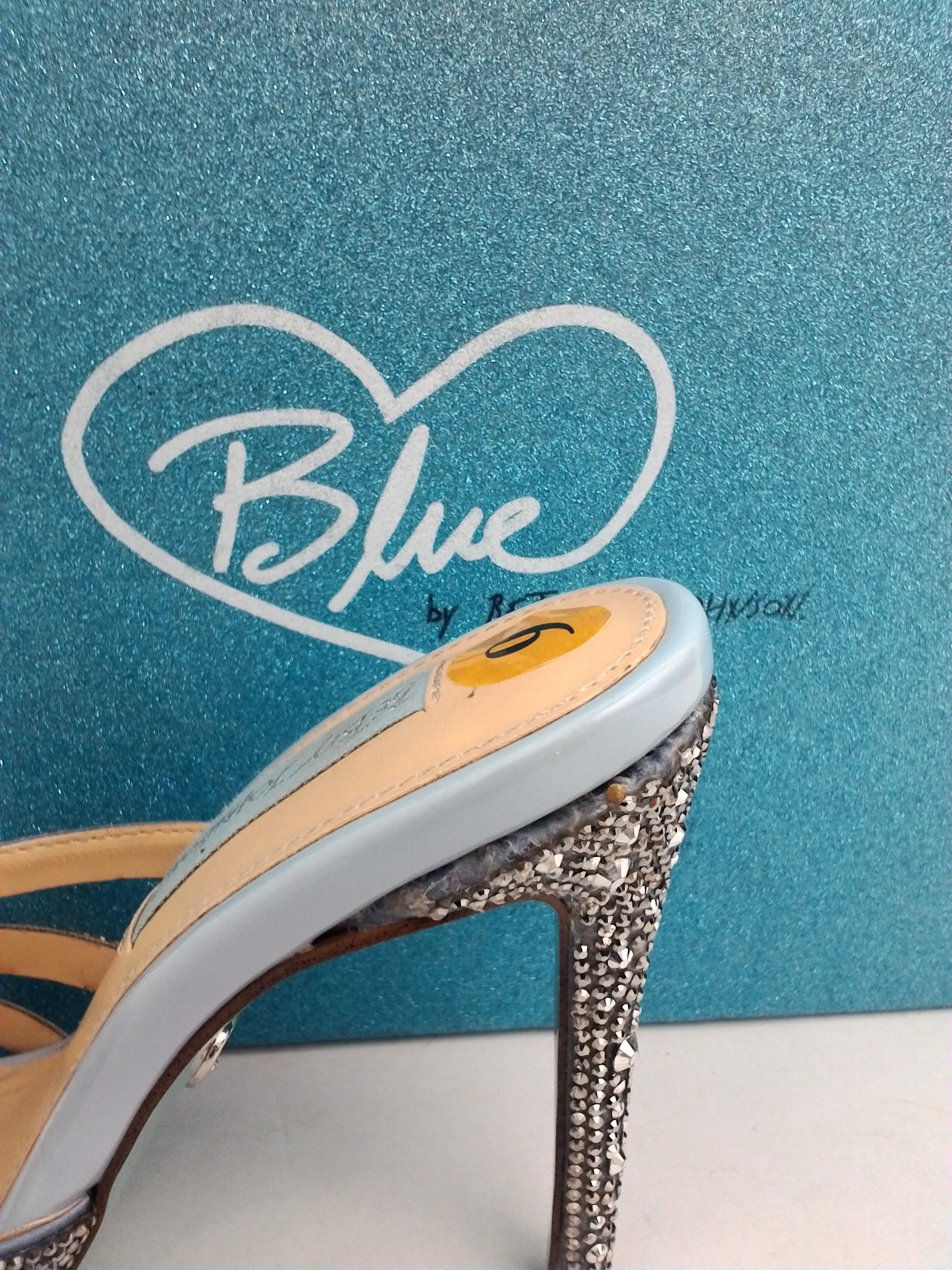 Blue Betsey Johnson Women's Riri Dusty Blue Mule Size 6 M