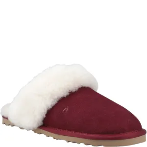 Bordeaux Samantha Mule Slippers