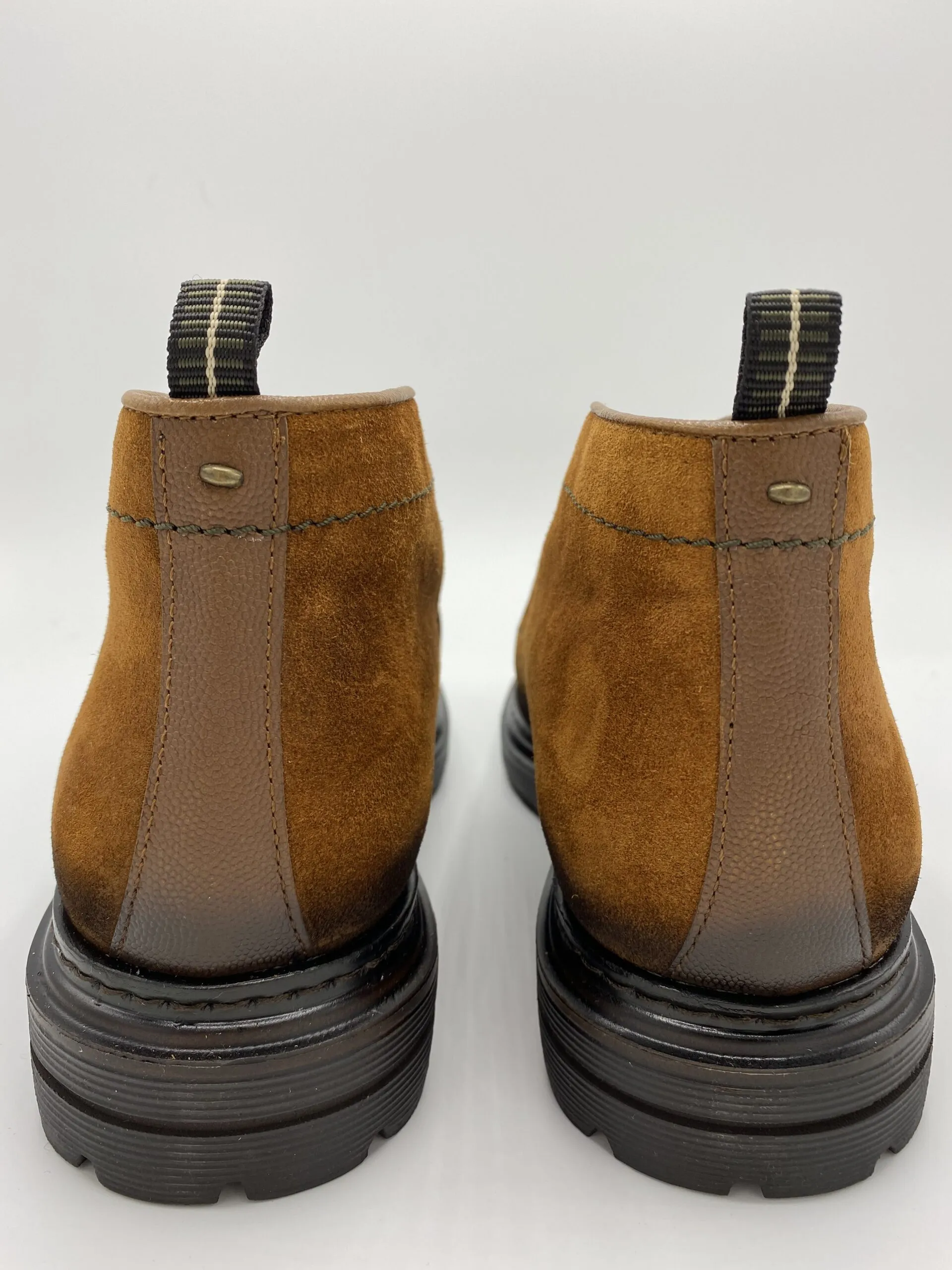 BRIMARTS CHUKKA BOOTS in camoscio invecchiato a mano