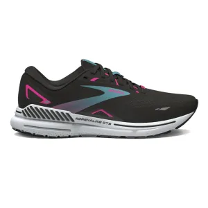 Brooks Adrenaline GTS 23 GTX (Womens) - Black/Knockout Pink/Aqua