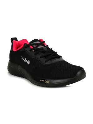 Campus Women Black Running Shoes