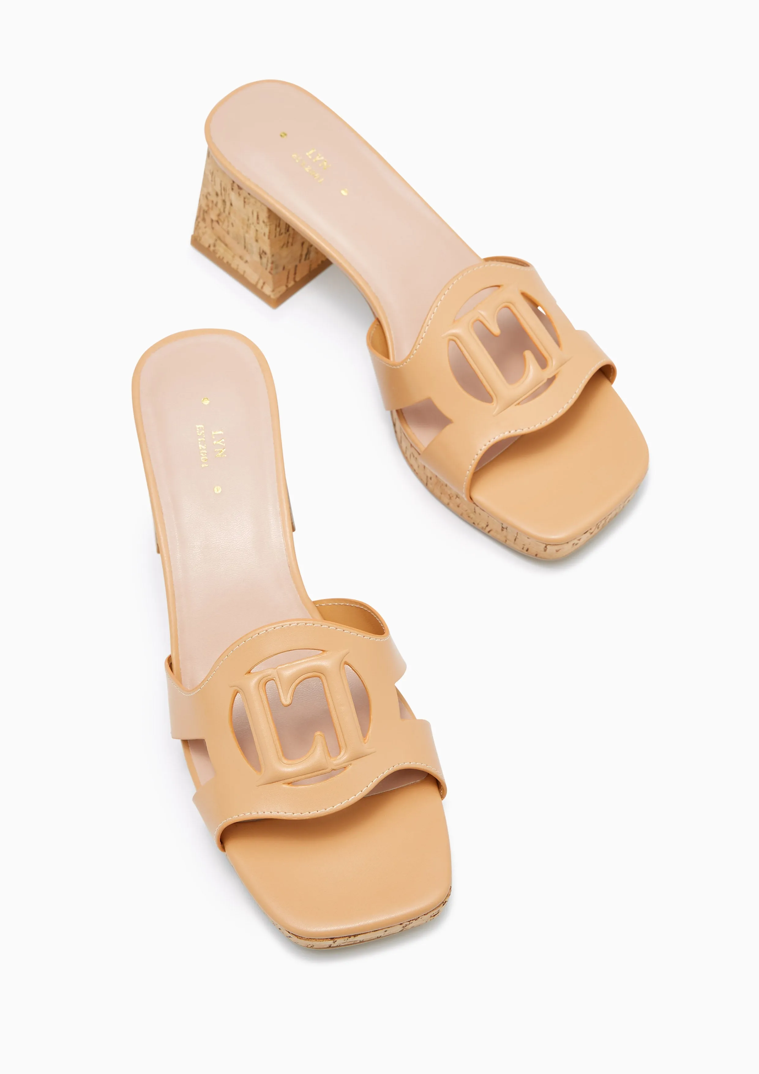 Candas Mid Heels - Tan