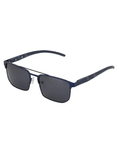 Carlton London Premium Blue Toned with Polarised Lens Square Sunglass for men