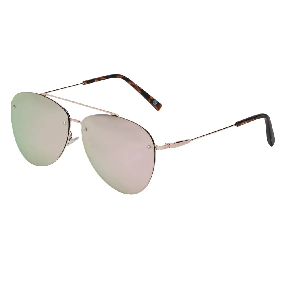 Carlton London Women Mirrored & Polarised Oval Sunglasses