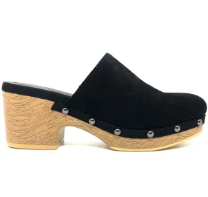 Carmela Ladies Suede Clog