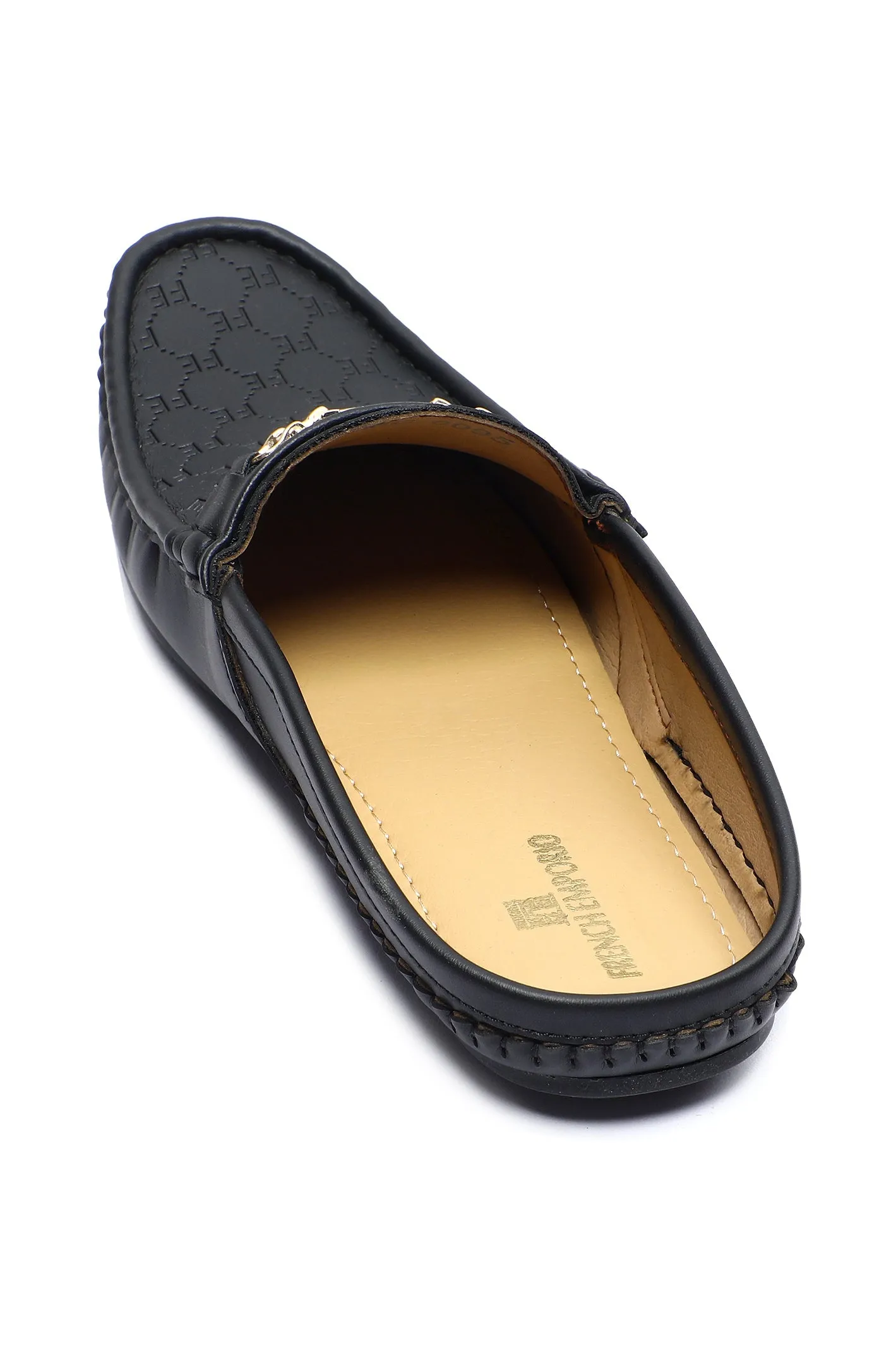 Casual Mule Shoes For Men SKU: SMC-0095-BLACK