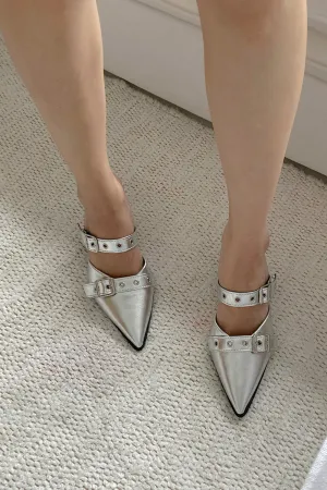 Cathy High Heel Mules