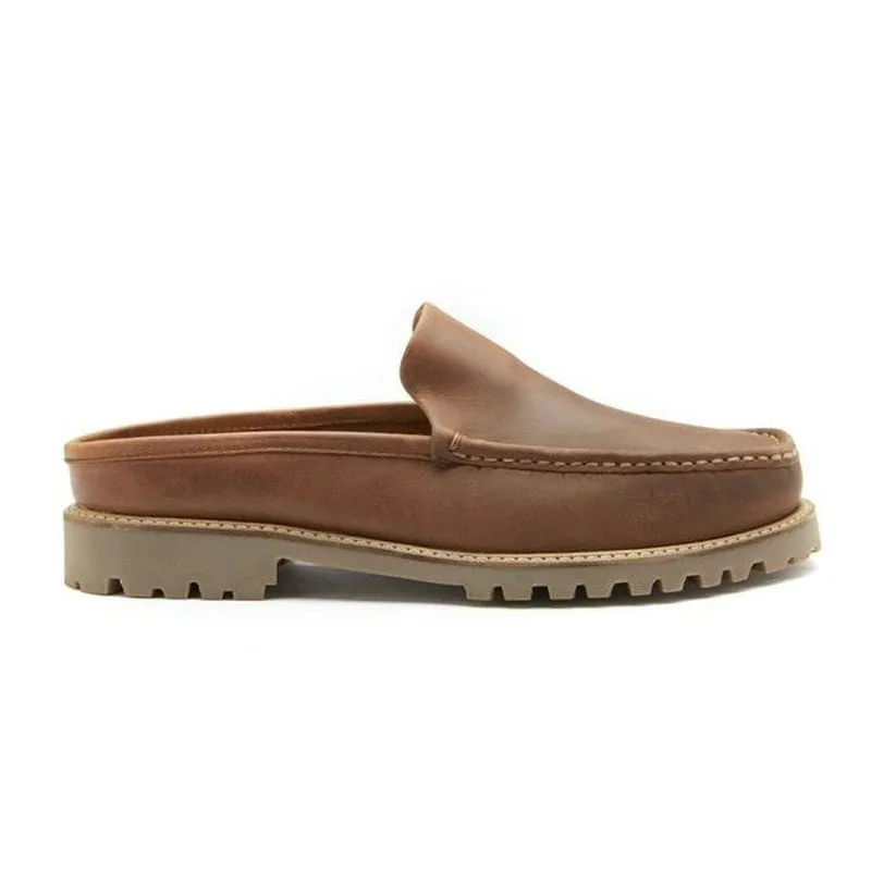 Chatham Hart Slip on Mule - Tan