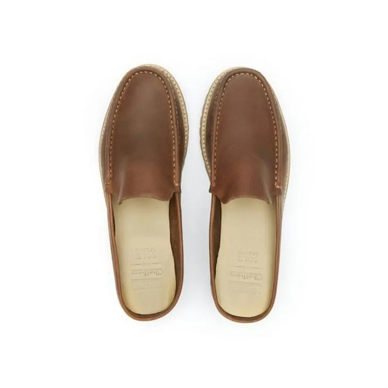 Chatham Hart Slip on Mule - Tan