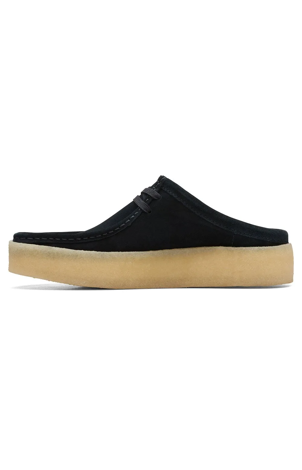 Clarks Originals Wallabee Cup Low Men's Black Suede 26167285