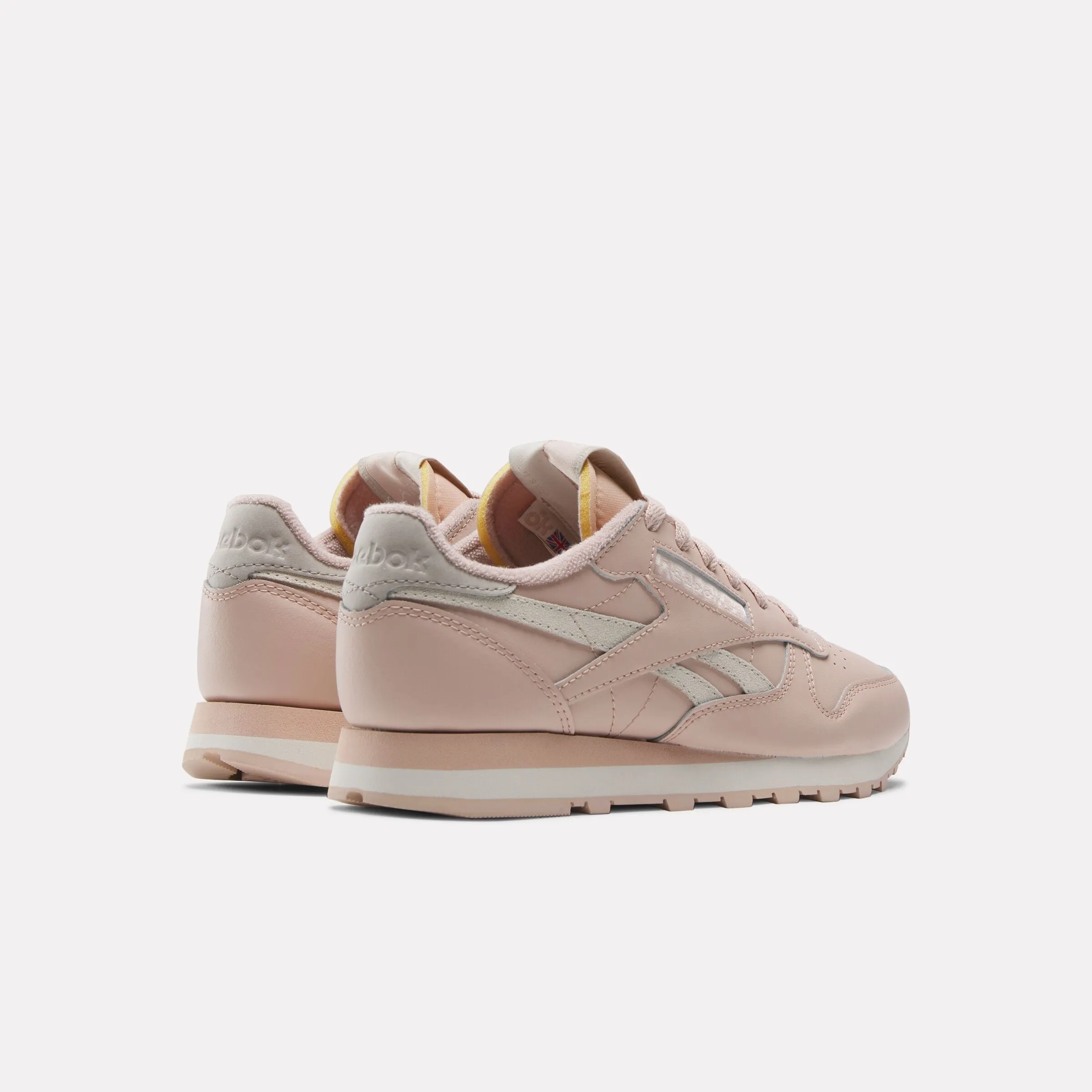 Classic Leather Pink Stucco/Bone/Ash