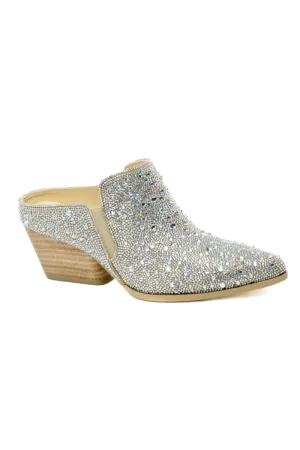 Corky's: Hello Darlin Sparkle Mule - Clear