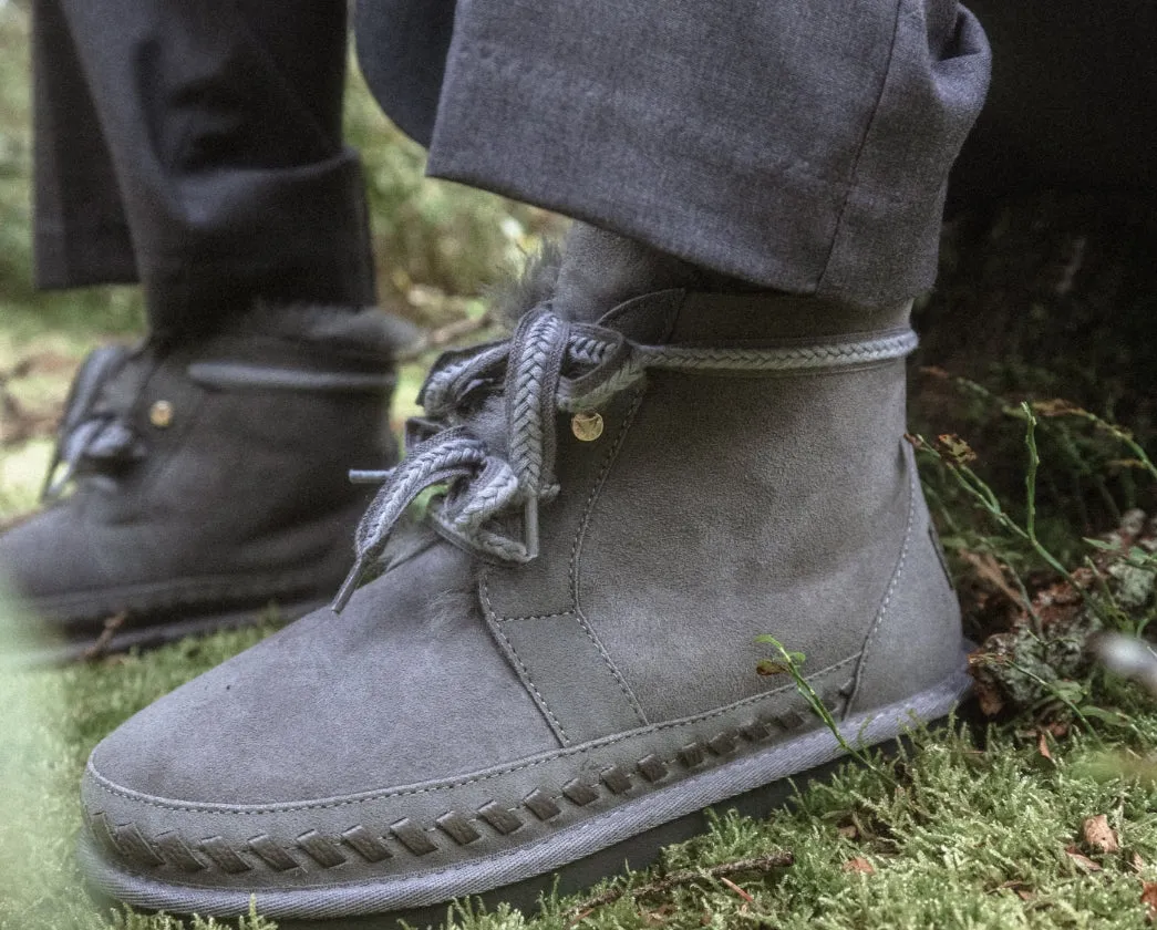 Cozy Stitching Winterboot Grey