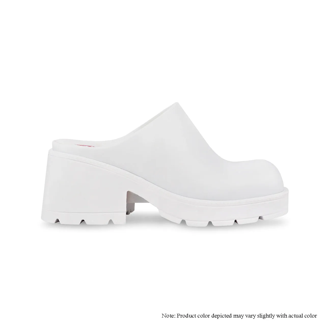 CRAIG-1 HEEL CLOSED TOE MULE-WHITE