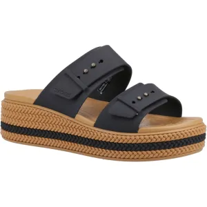 Crocs 209978 Brooklyn Woven Buckle Womens Mule Sandal