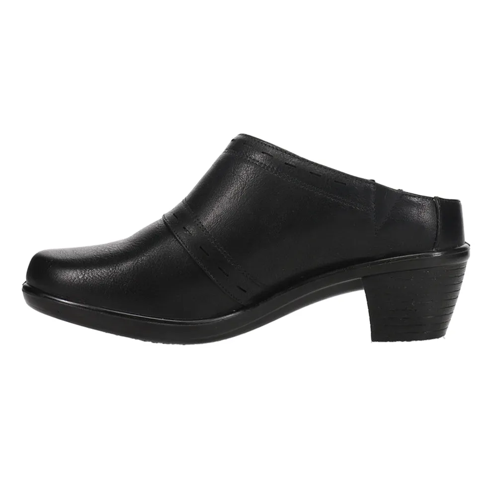 Cynthia Slip On Mule Block Heel